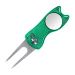 Golf Course Fork Folding Tools Metal Aluminum Handle Tools Gift Accessories Supplies - Image 8