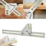 Multifunctional Woodworking protractor  carpenter tools Triangle Ruler Angle Ruler Revolutionary Carpentry Tool Measuring Tools - Image 4